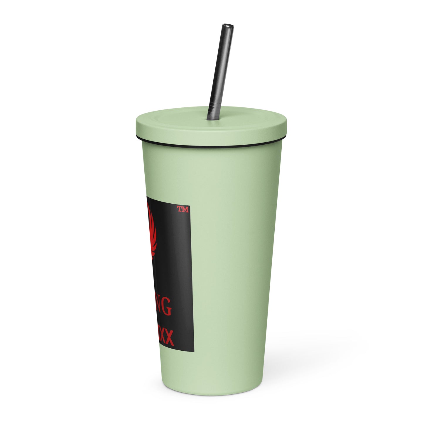 RIZING FEENIXX™ INSULATED TUMBLER WITH A STRAW