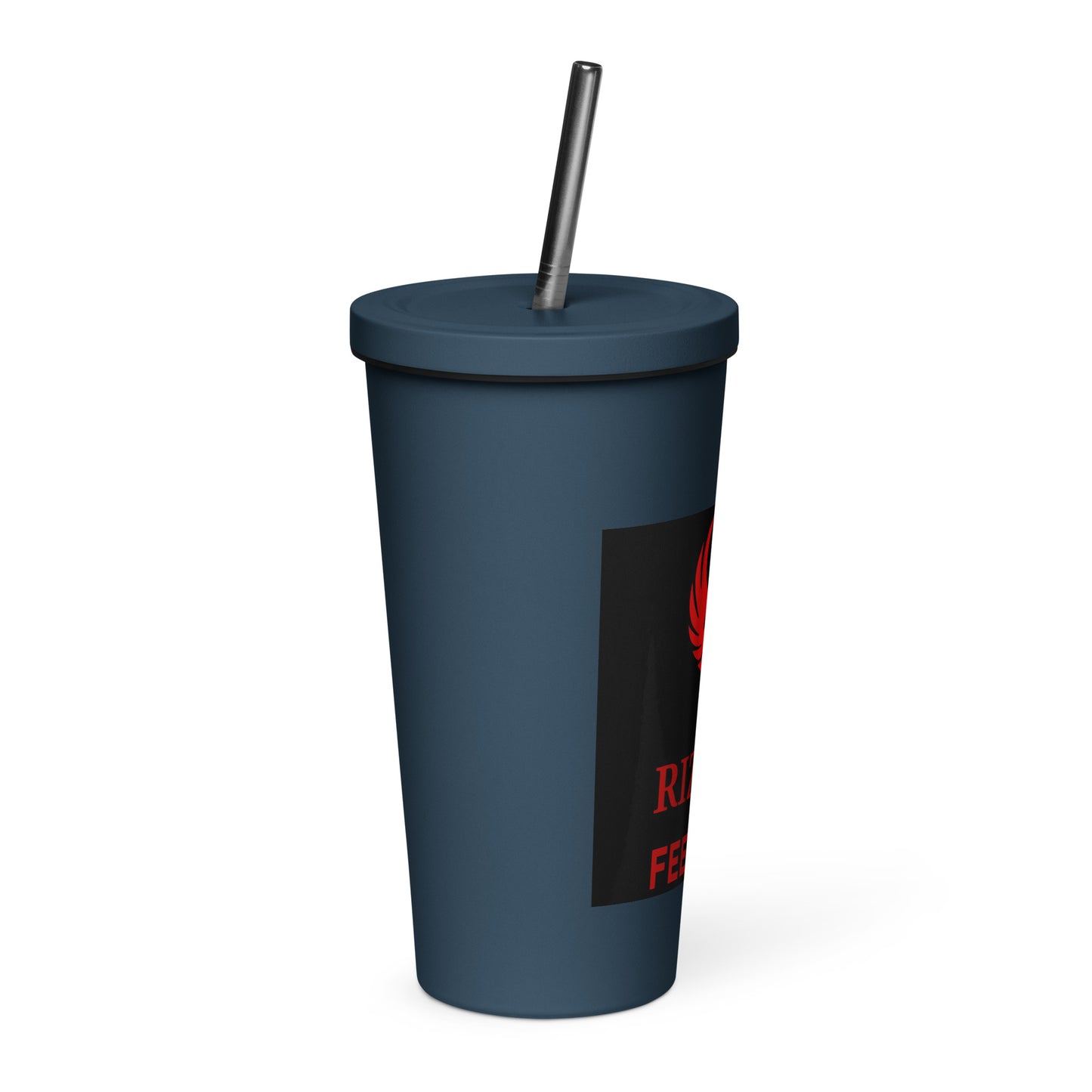 RIZING FEENIXX™ INSULATED TUMBLER WITH A STRAW