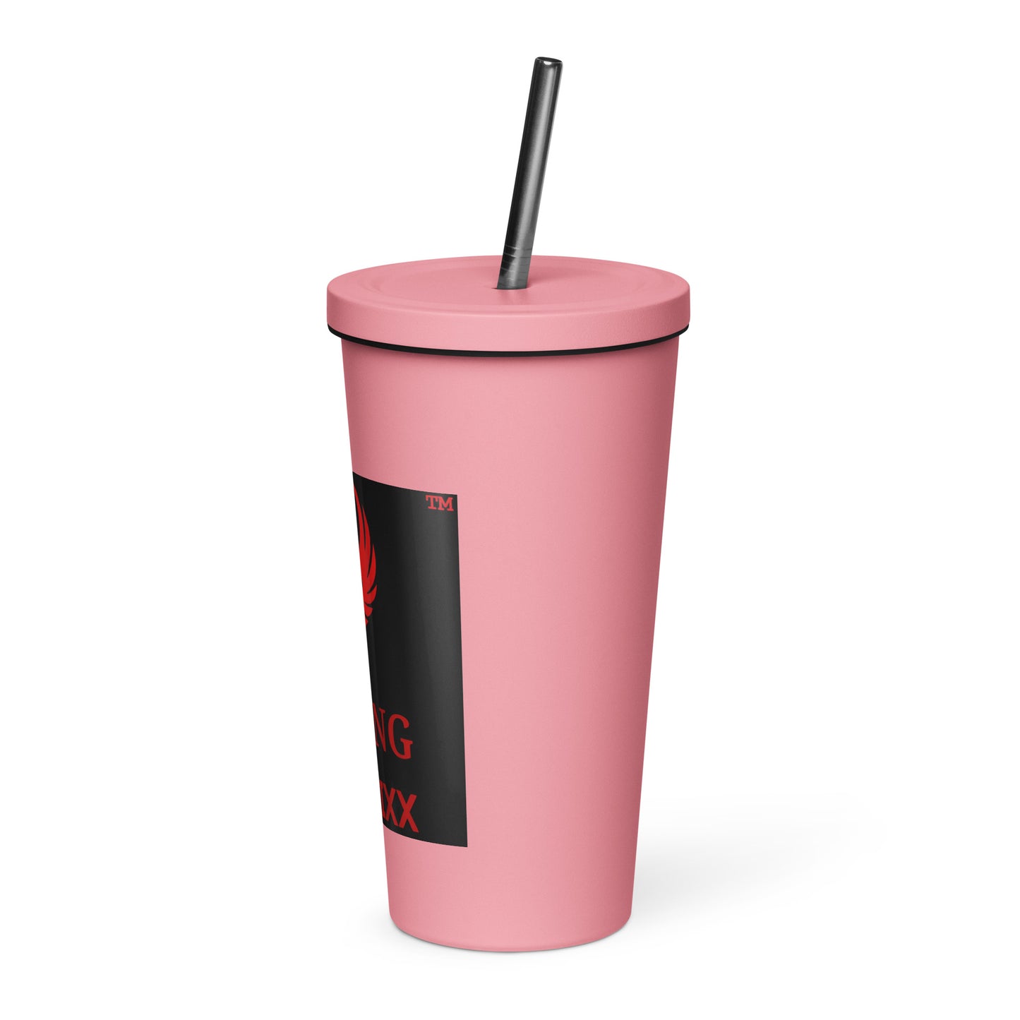 RIZING FEENIXX™ INSULATED TUMBLER WITH A STRAW