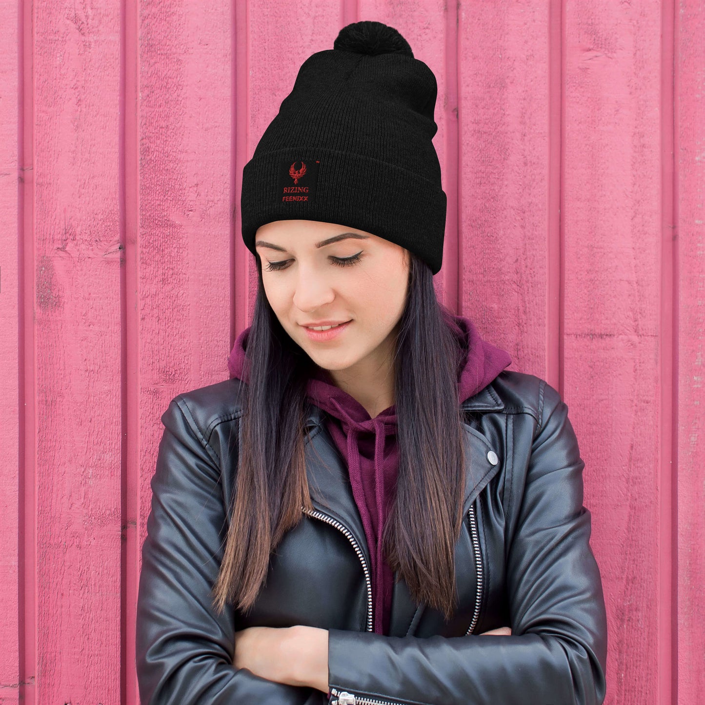 RIZING FEENIXX™ POM-POM BEANIE