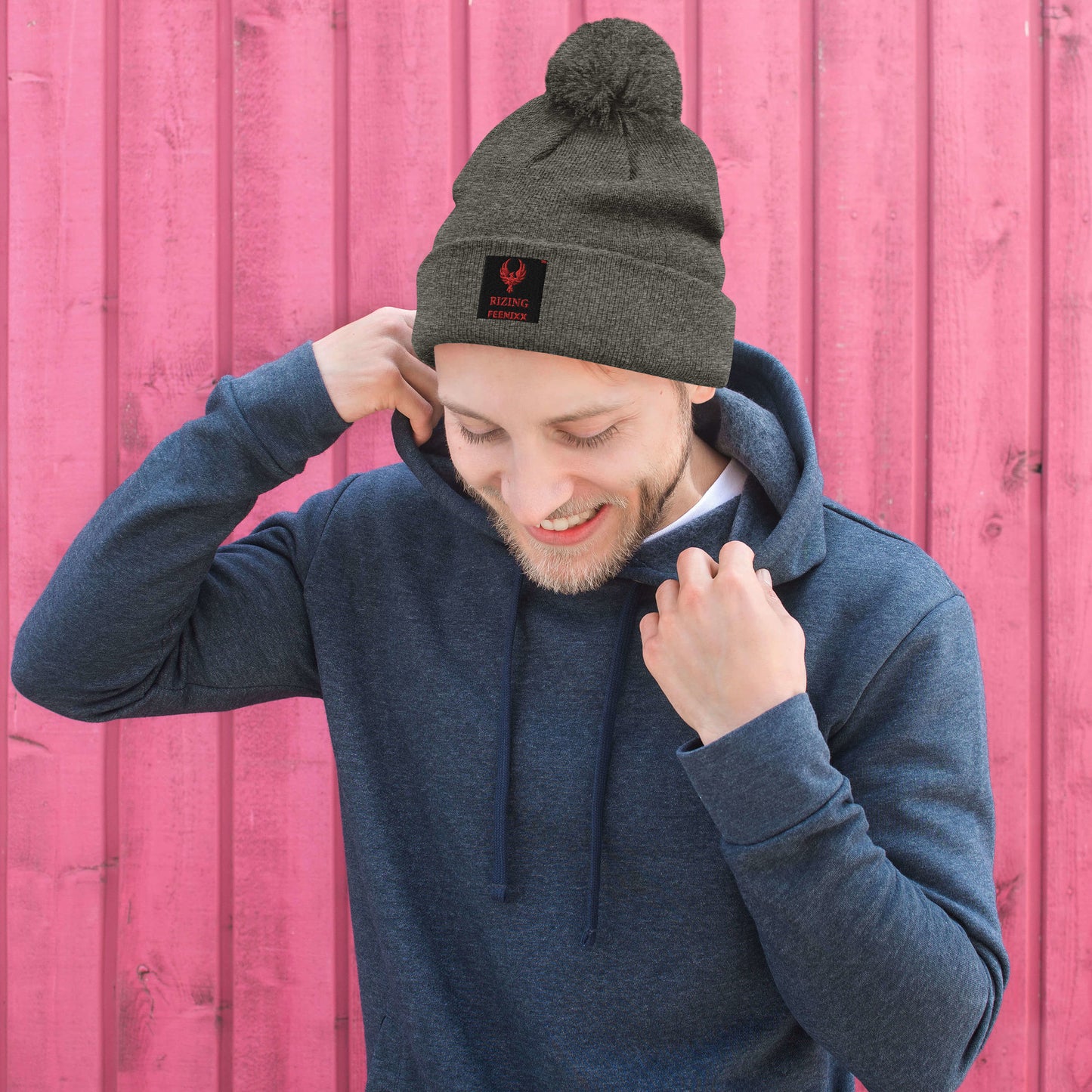 RIZING FEENIXX™ POM-POM BEANIE