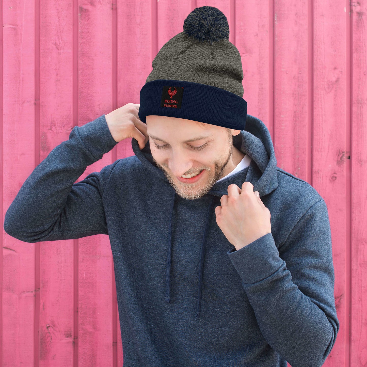 RIZING FEENIXX™ POM-POM BEANIE