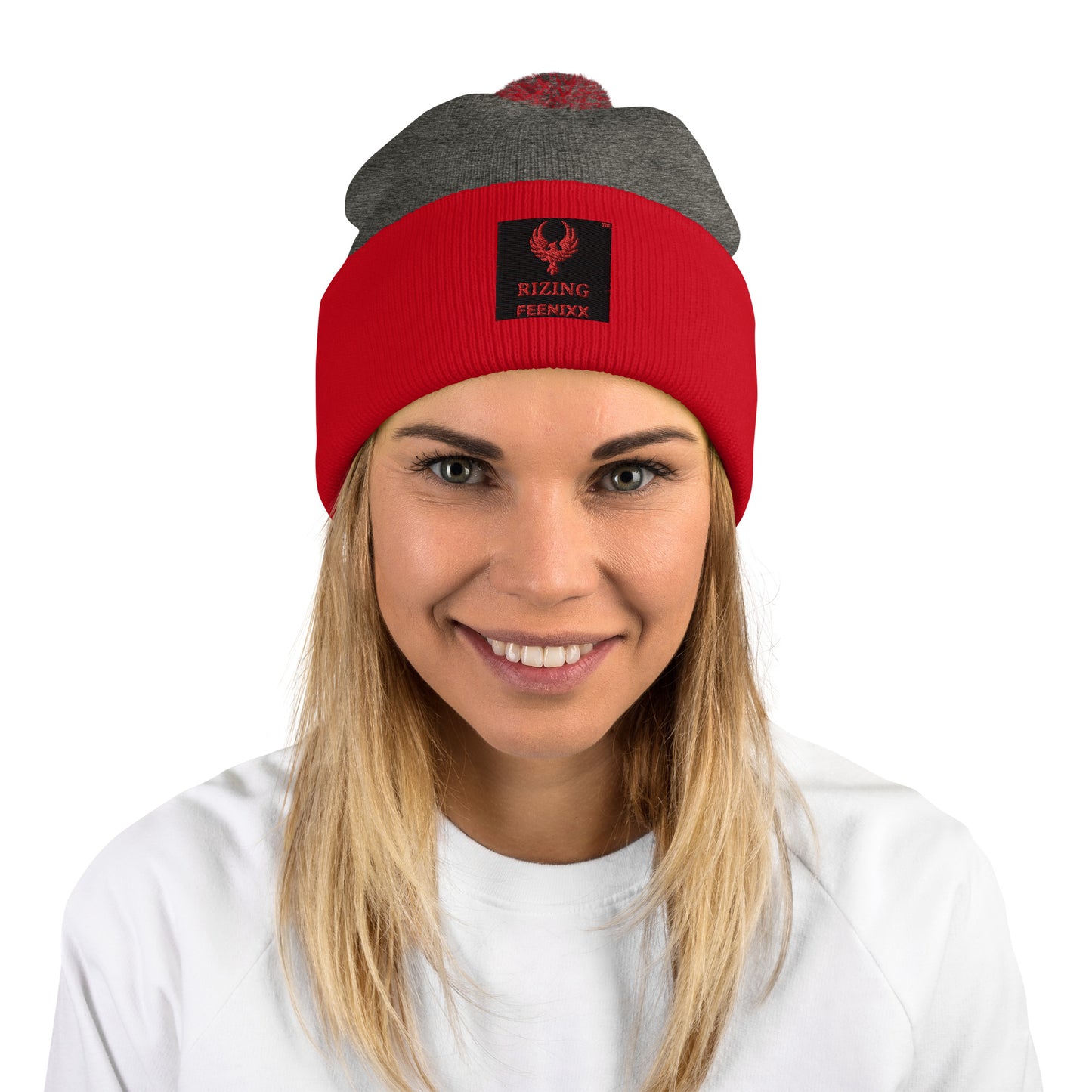 RIZING FEENIXX™ POM-POM BEANIE