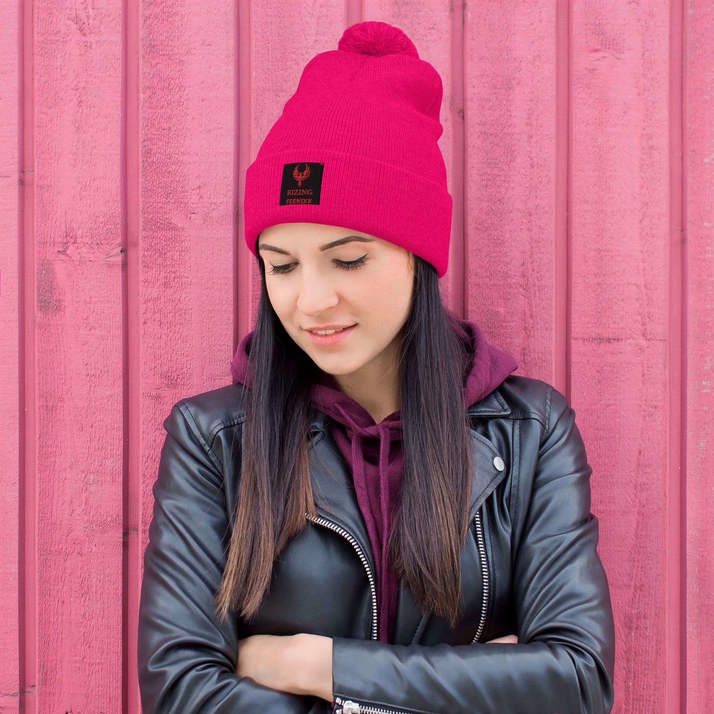 RIZING FEENIXX™ POM-POM BEANIE
