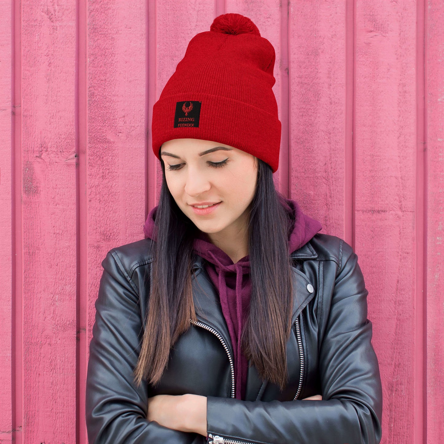 RIZING FEENIXX™ POM-POM BEANIE