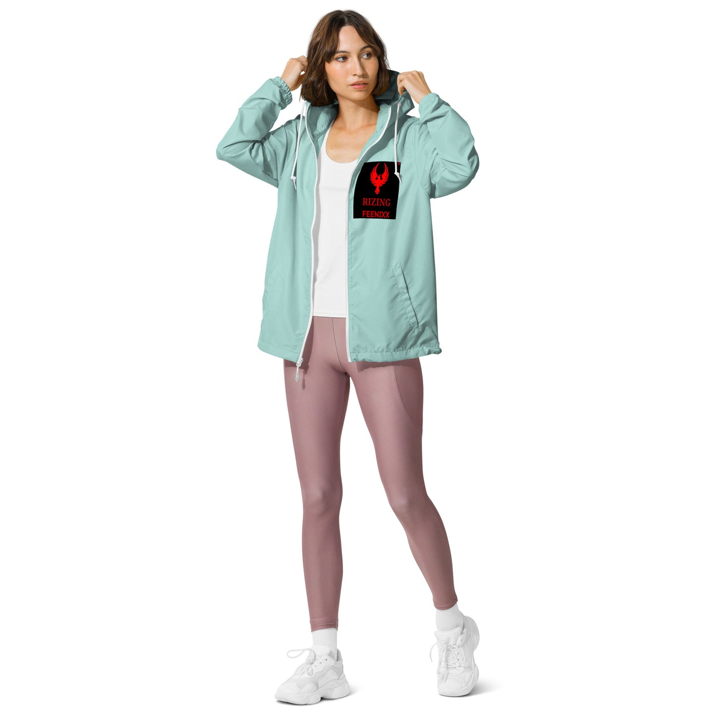 RIZING FEENIXX™ LIGHTWEIGHT ZIP UP WINDBREAKER