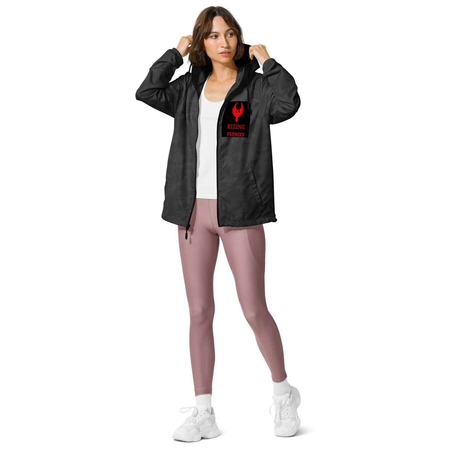 RIZING FEENIXX™ LIGHTWEIGHT ZIP UP WINDBREAKER