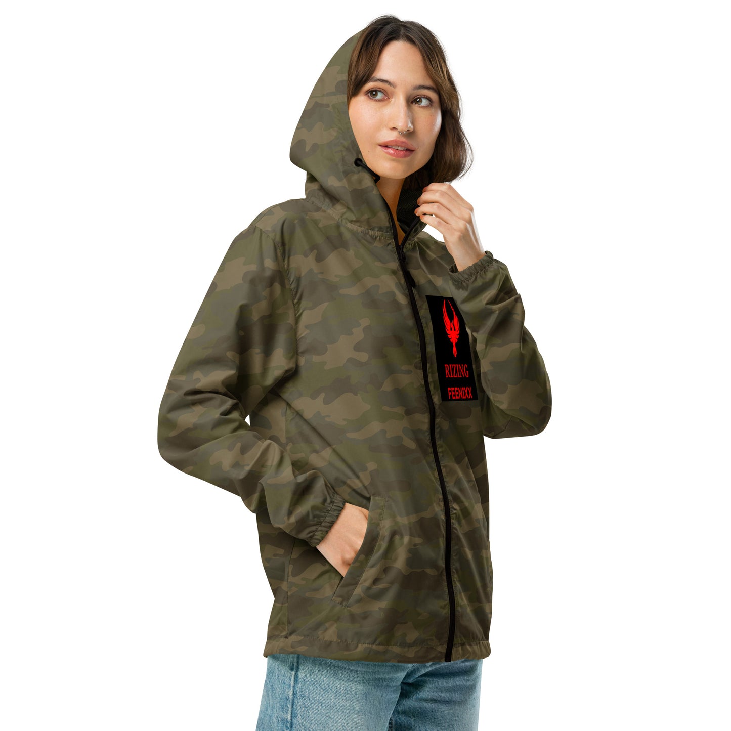 RIZING FEENIXX™ LIGHTWEIGHT ZIP UP WINDBREAKER