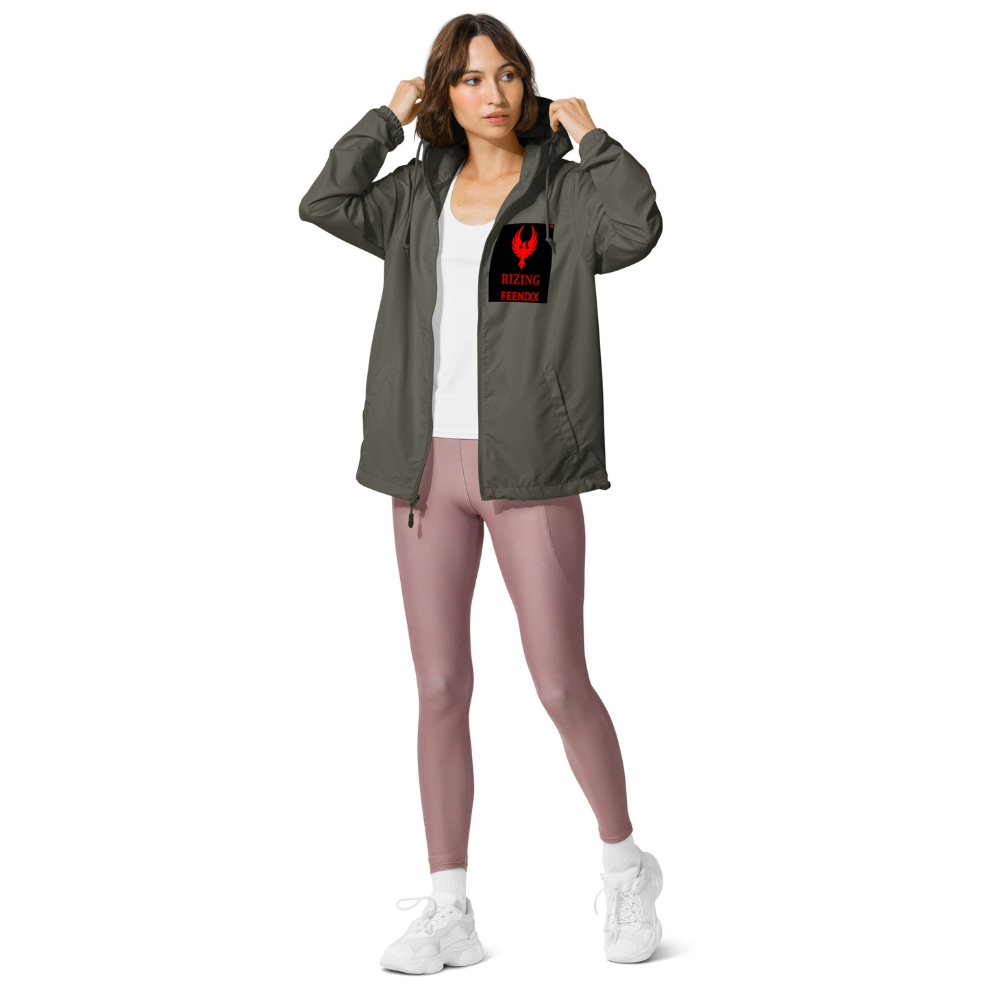 RIZING FEENIXX™ LIGHTWEIGHT ZIP UP WINDBREAKER