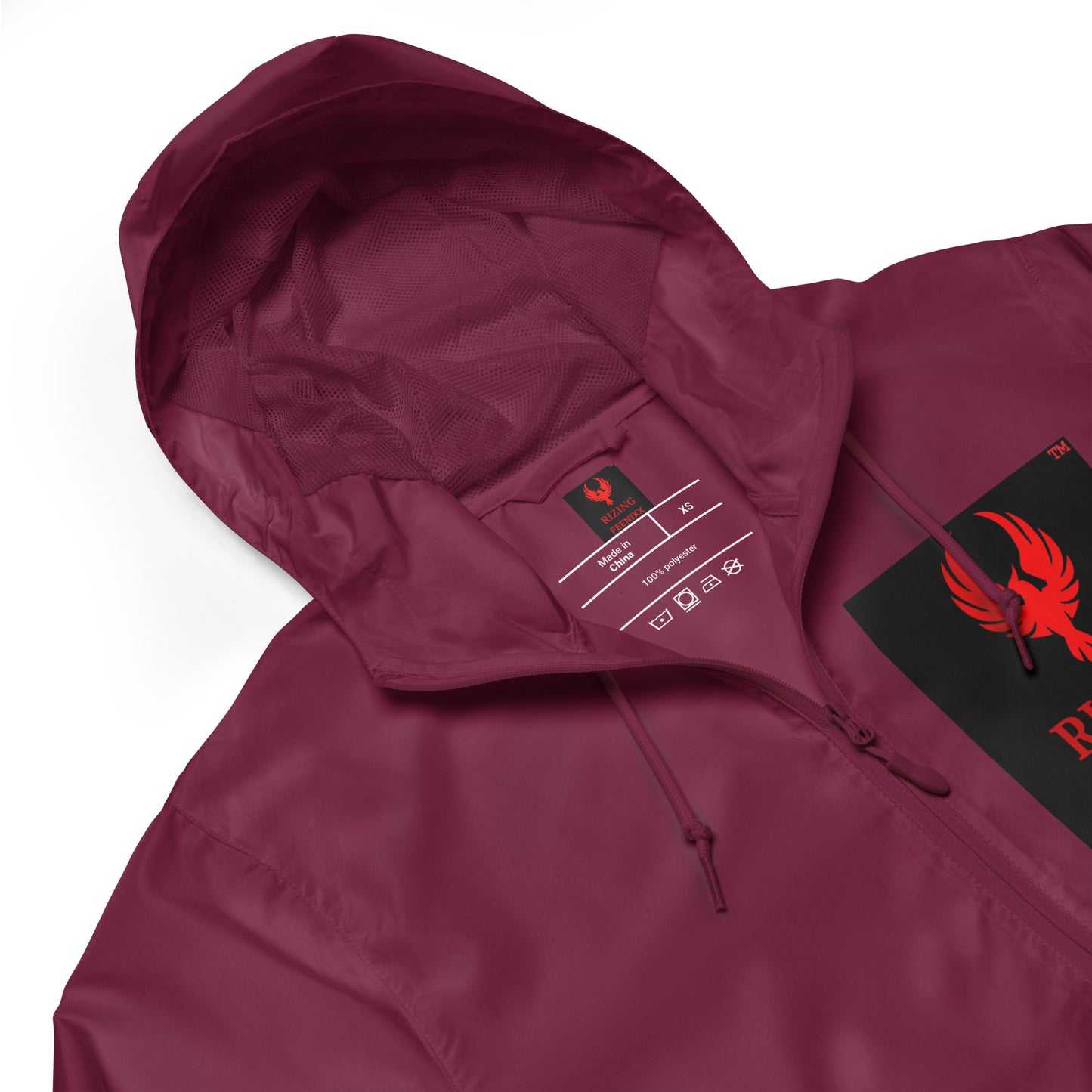 RIZING FEENIXX™ LIGHTWEIGHT ZIP UP WINDBREAKER