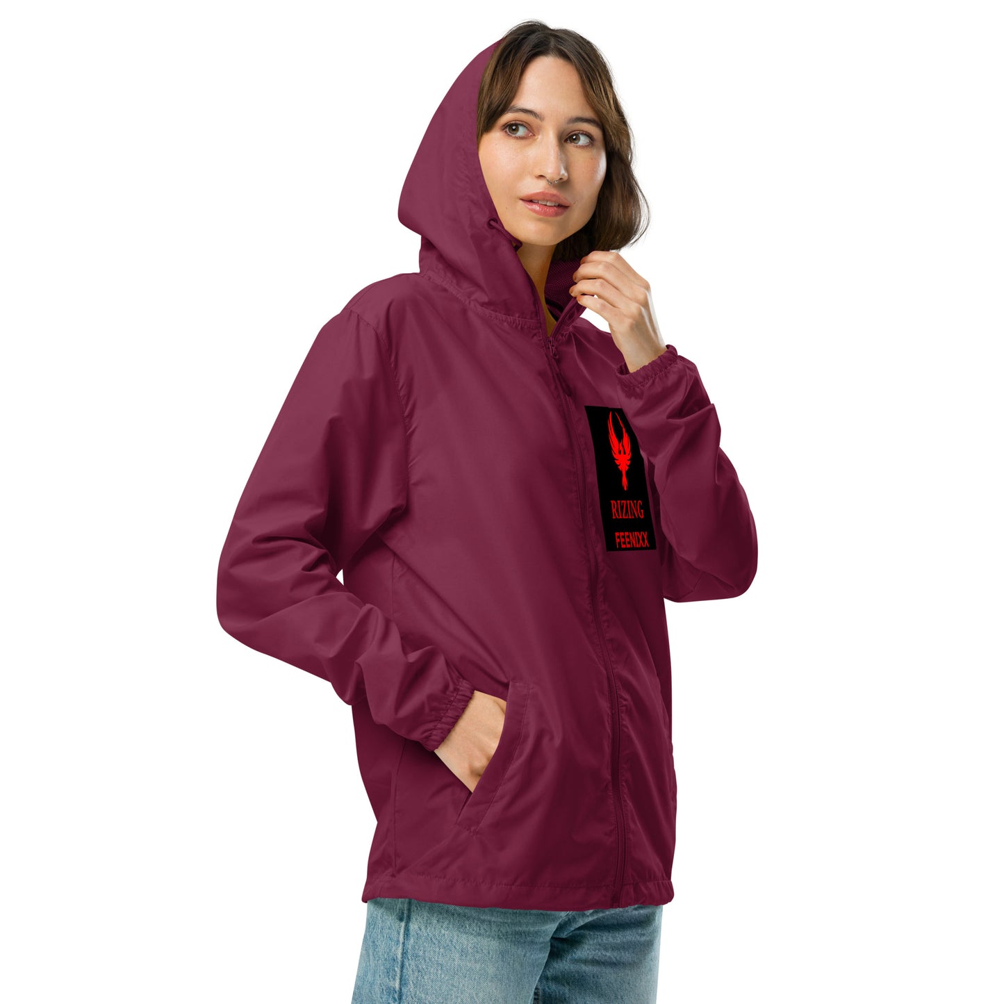 RIZING FEENIXX™ LIGHTWEIGHT ZIP UP WINDBREAKER